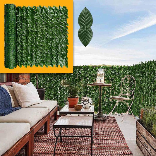 ZELENA DEKORATIVNA OGRADA OD VEŠTAČKOG LIŠĆA