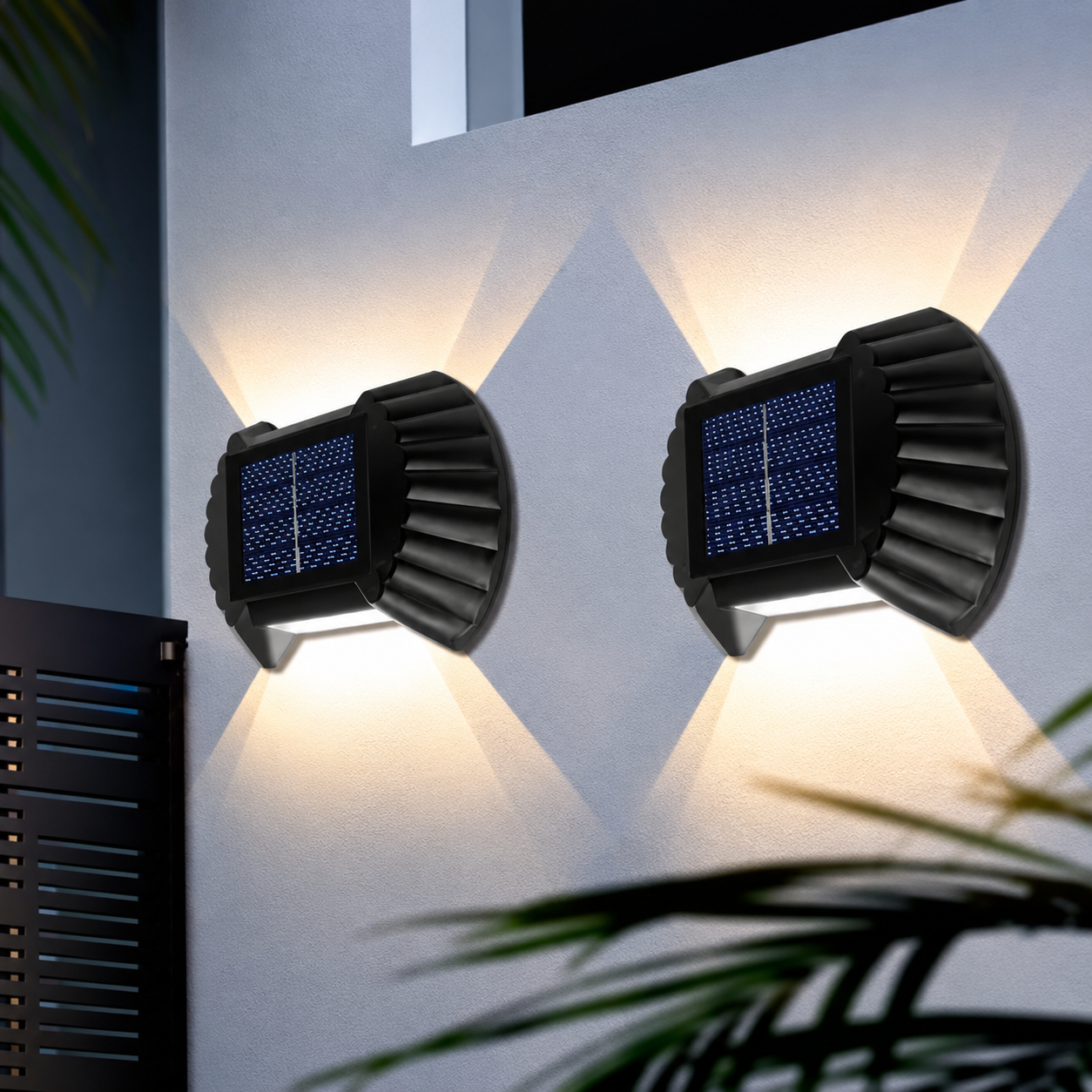 Solarne Školjke Lampe 4 komada