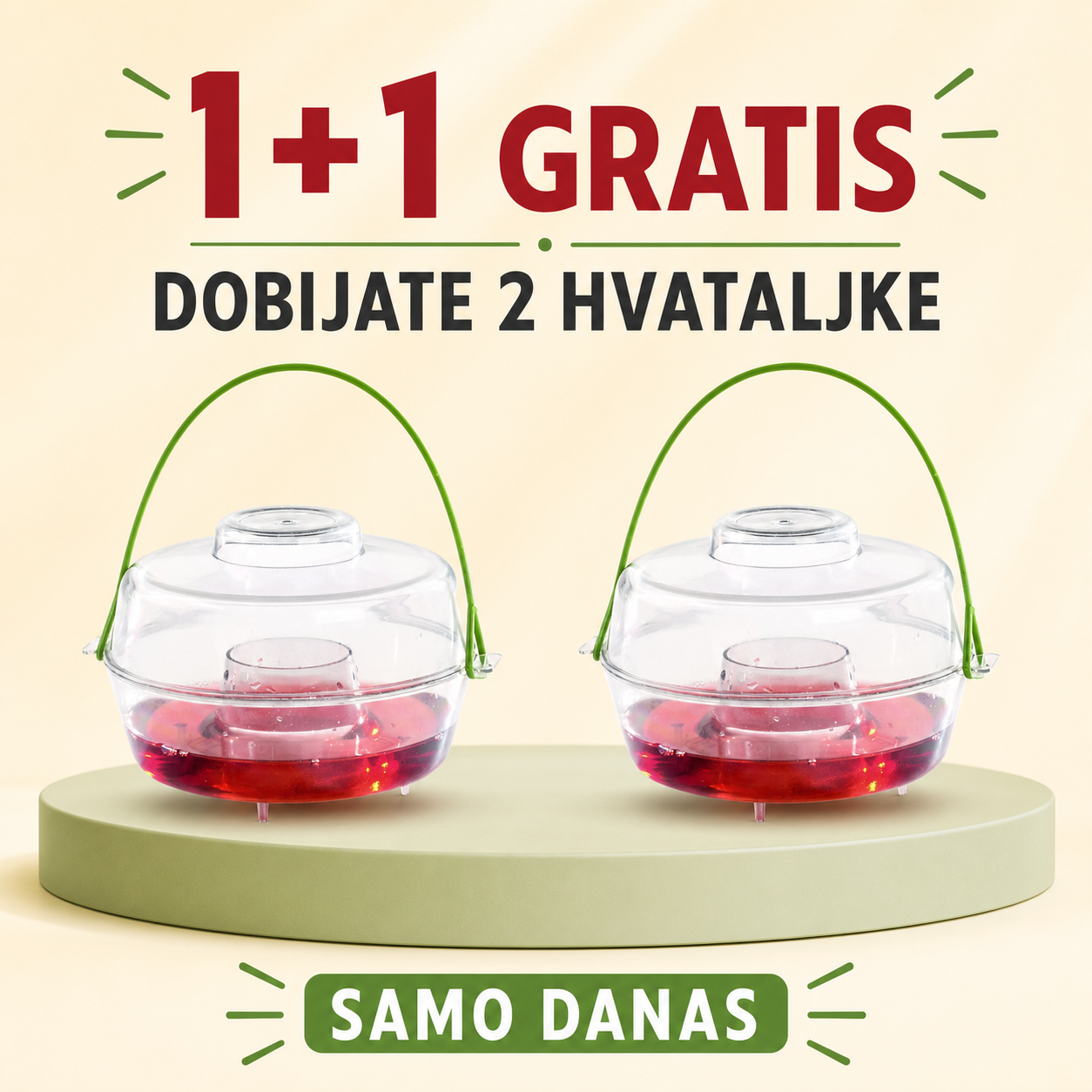 Hvataljka za insekte 1+1 GRATIS