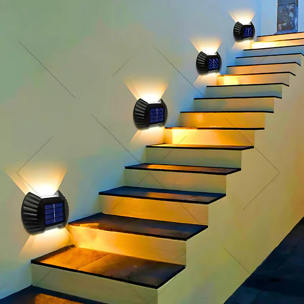 Solarne Školjke Lampe 4 komada