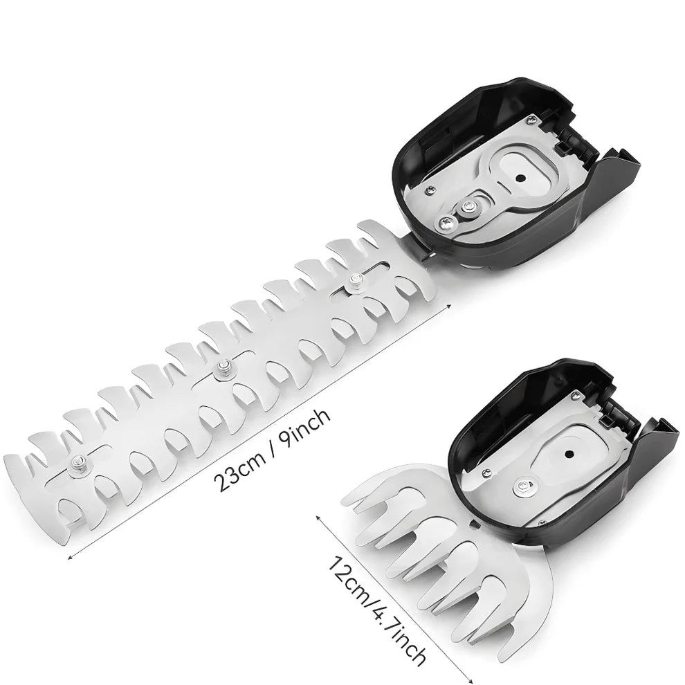 2u1 Aku trimer za travu i živu ogradu sa 2 baterije