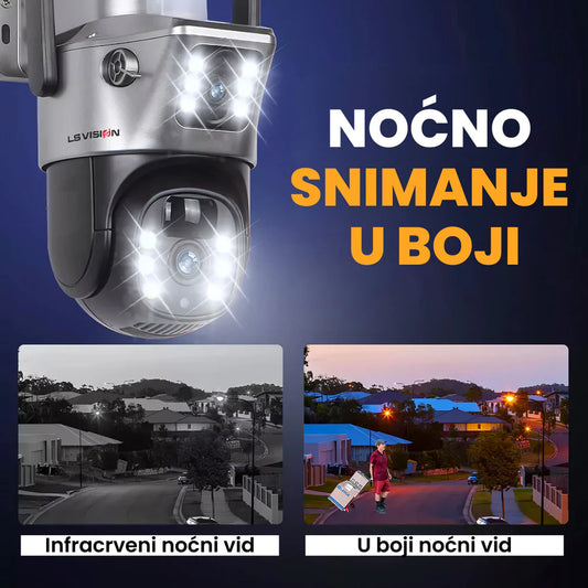 Solarna 4G Kamera sa DVA sočiva - PRO