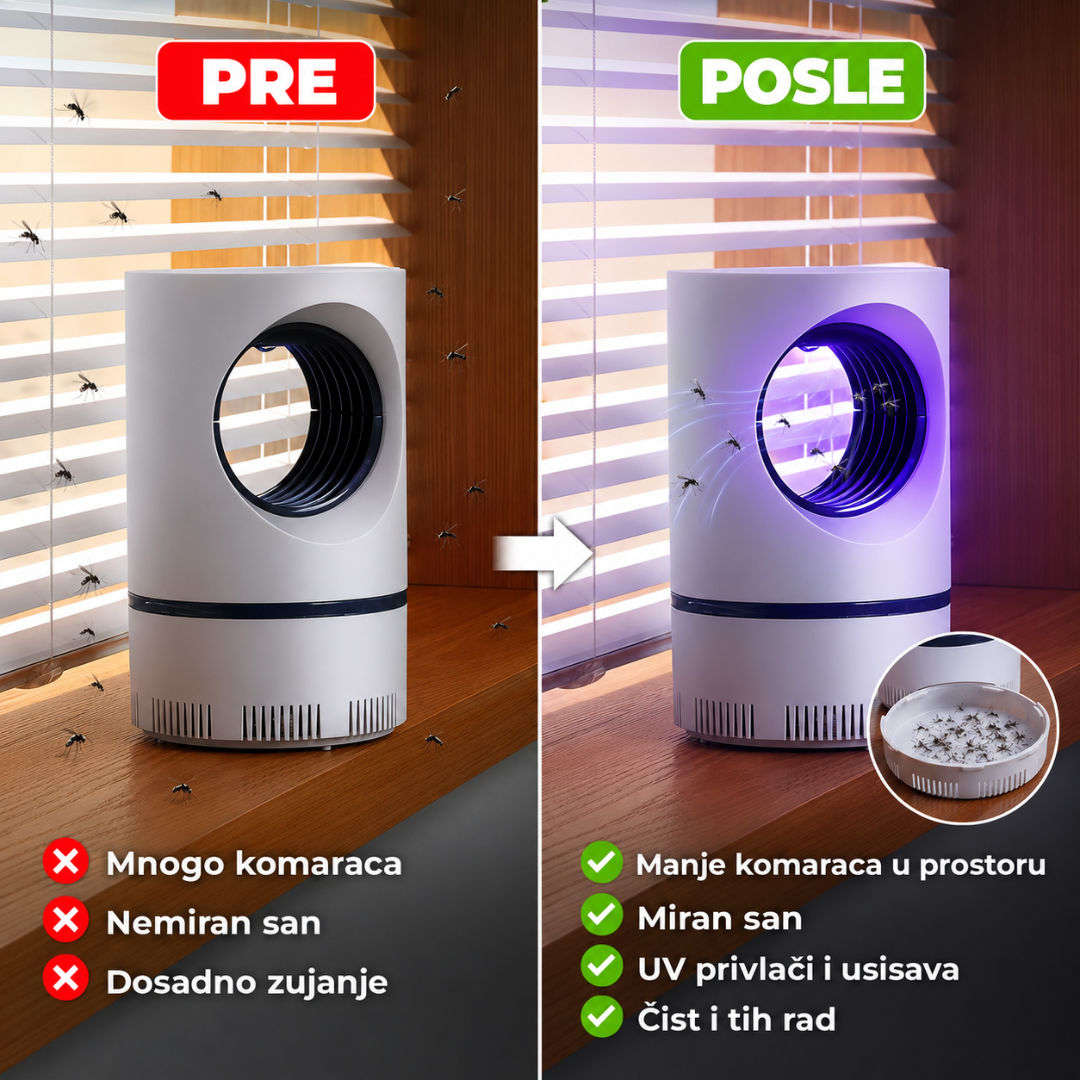 Moćna Lampa protiv komaraca